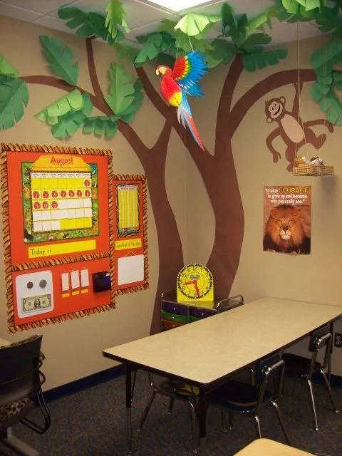 Decoración de la clase - temas (mar, jungla y super héroes ... Decoración de la clase - temas (mar, jungla y super héroes ...