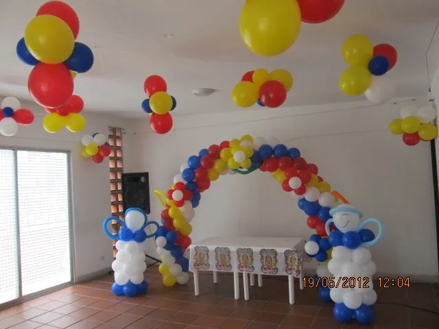 DECORACION PRIMERA COMUNION ARCO Y ANGELES |Fiestas infantiles y ...