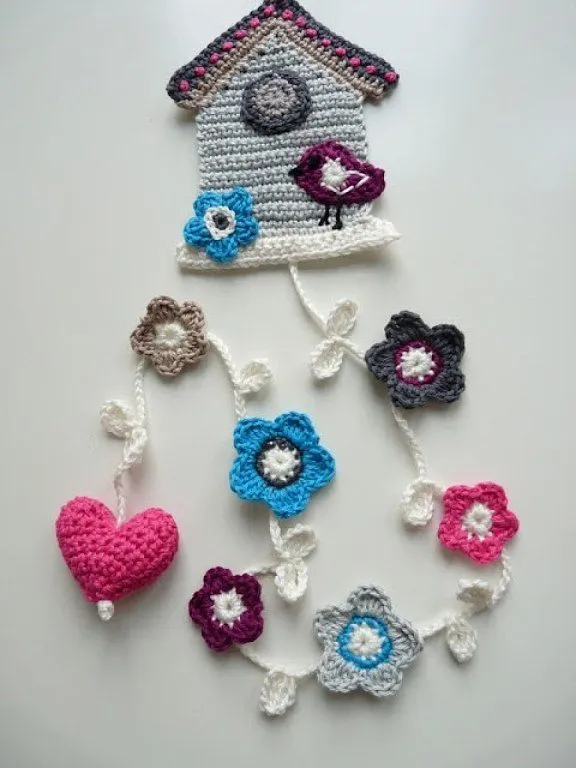Decoración con crochet - Imagui