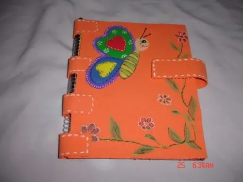 Forros en foami para cuaderno - Imagui