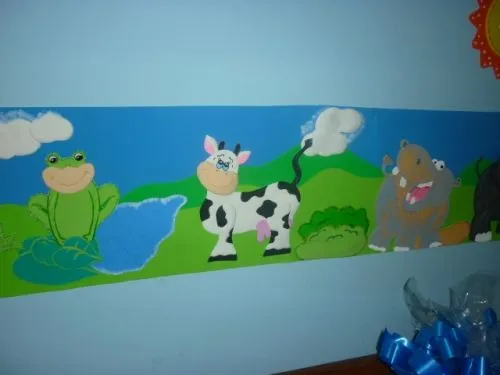 Decoraciónes de cuartos en foamy para niños - Imagui