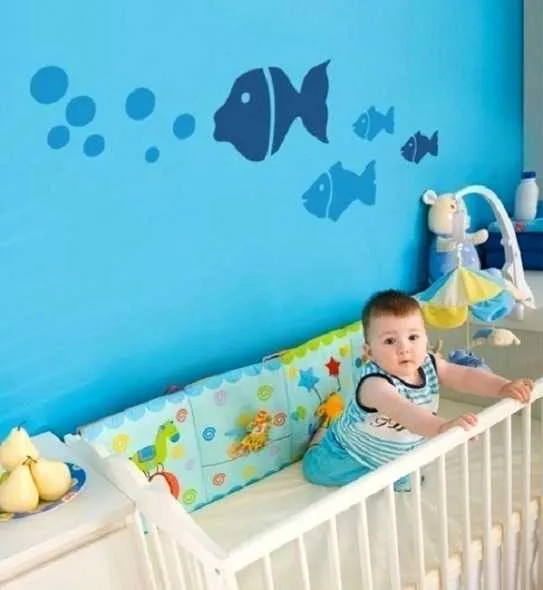 Decoración de cuartos de bebes con vinilos, ¡perfecta! | Web Del Bebé Decoración de cuartos de bebes con vinilos, ¡perfecta! | Web Del Bebé