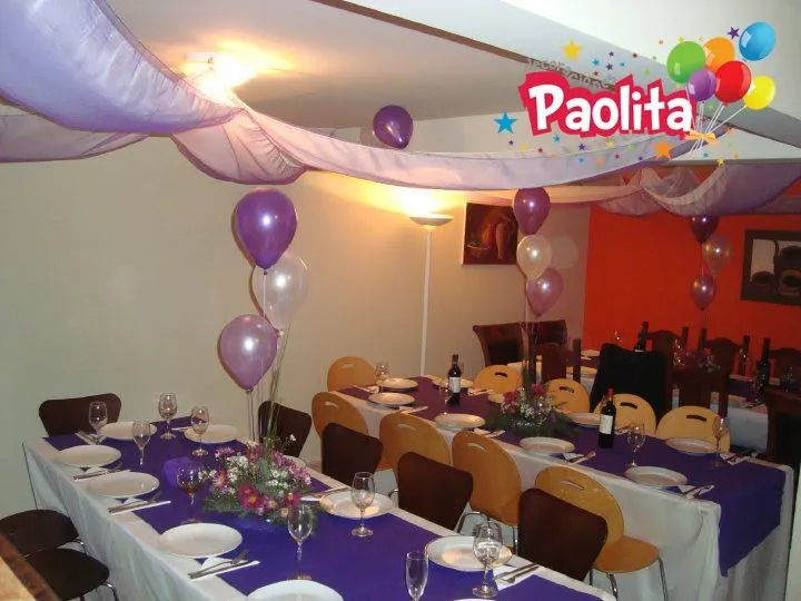 Decoracion Cumple 15 Años