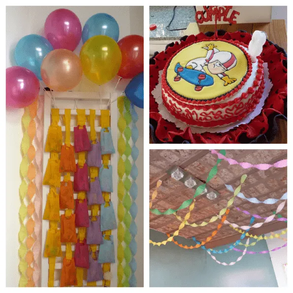 Decoración de cumple: Papeles Pequeños