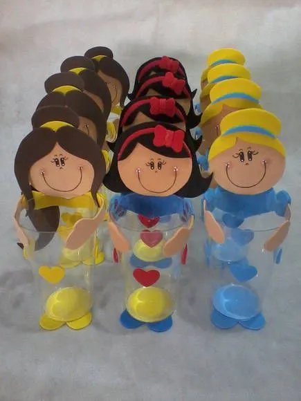 Porta Guloseimas Fofuchas Princesas | Disney Princess Party, El ... Porta Guloseimas Fofuchas Princesas | Disney Princess Party, El ...