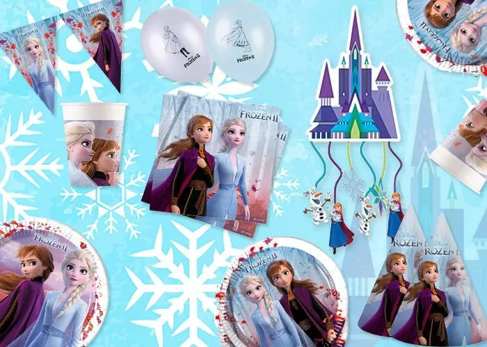 Decoración para Cumpleaños Frozen