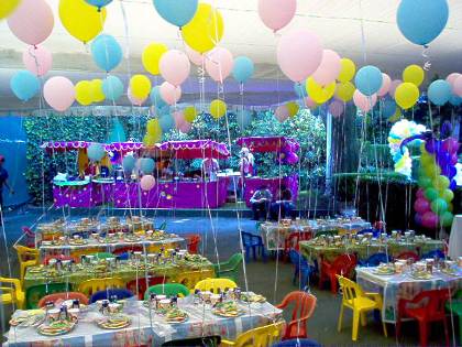Decoración para fiestas infantiles en casa - Imagui
