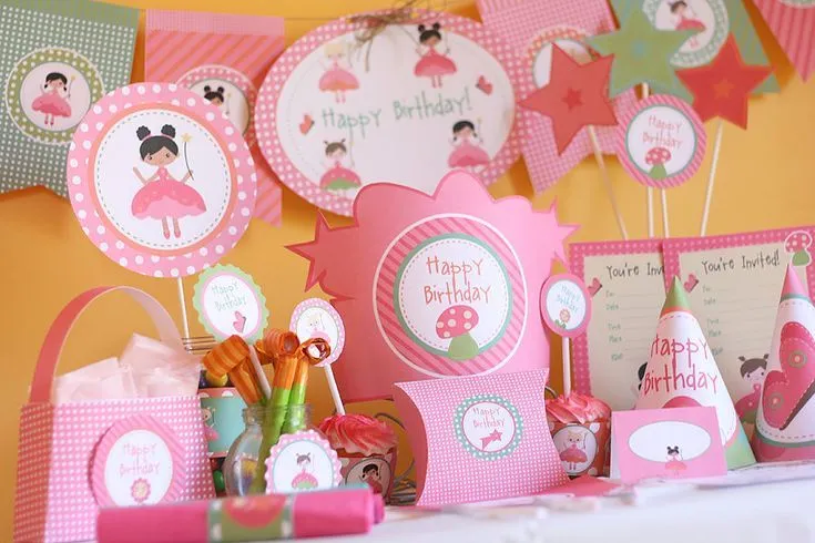 Decoración para cumpleaños infantiles - nenas #ambientacion ...