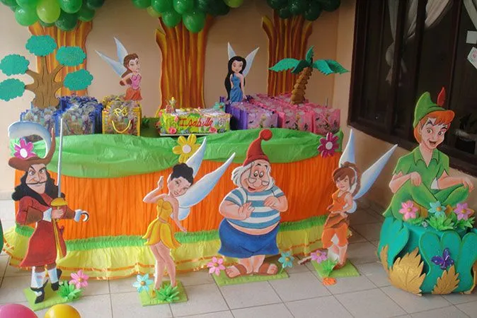 Decoración para cumpleaños de peter pan - Imagui