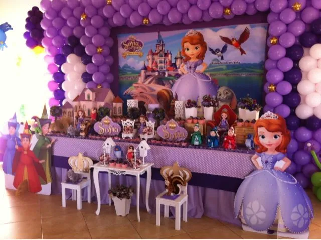 Ideas para decoración de Cumpleaños con Princesita Sofía ...