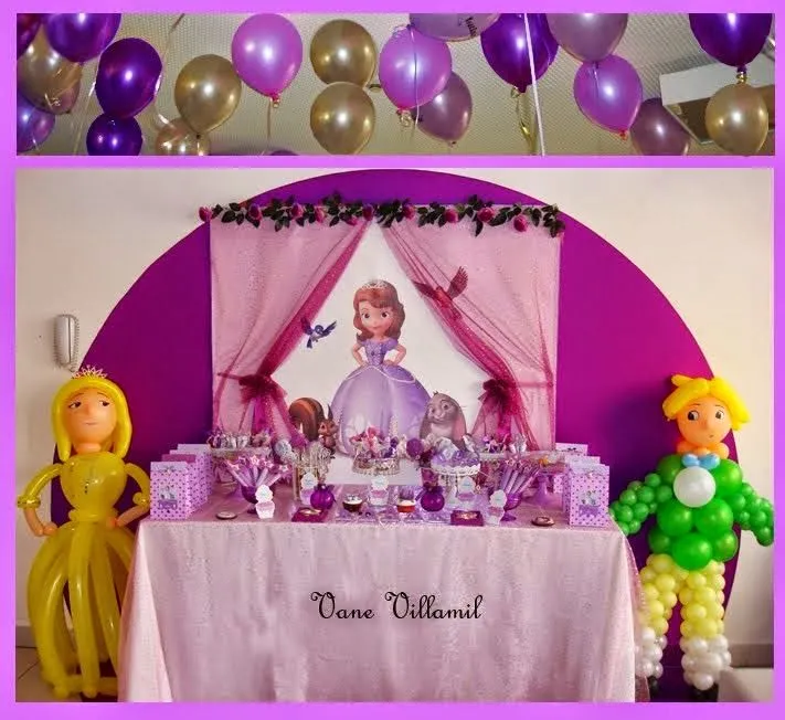 Cumpleaños princesita sofia decoración - Imagui