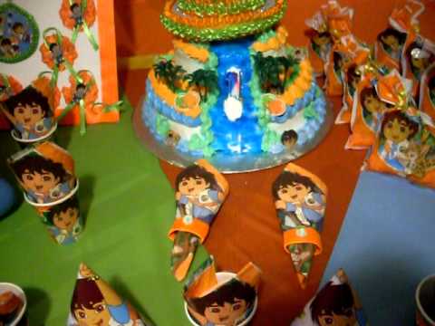 Decoracion de cumpleaños - YouTube