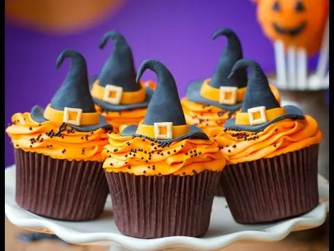 Decoración de CUPCAKES para HALLOWEEN - Ideas fácil y rápidas ...