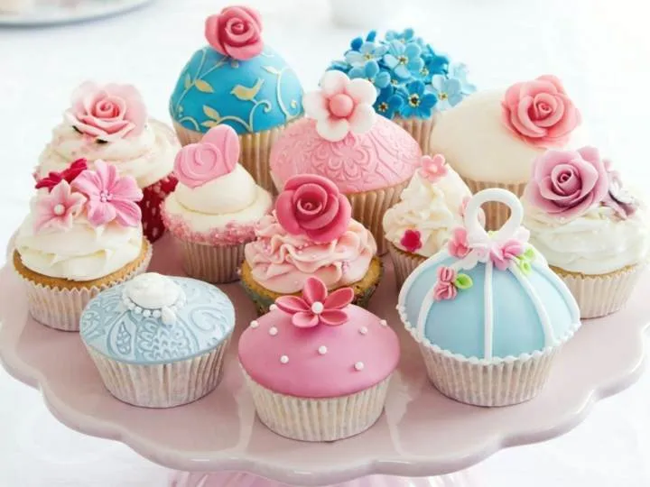 decoracion-de-cupcakes-colores ...