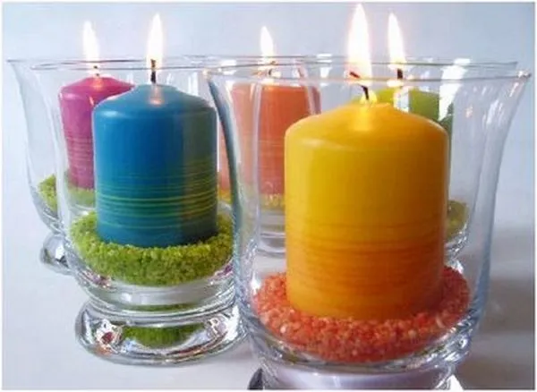 Decoracion-de-verano-con-velas ...