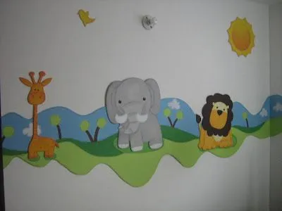 Cenefas infantiles en foamy - Imagui