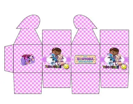 Cajitas para armar de Doctora Juguetes | Todo Peques