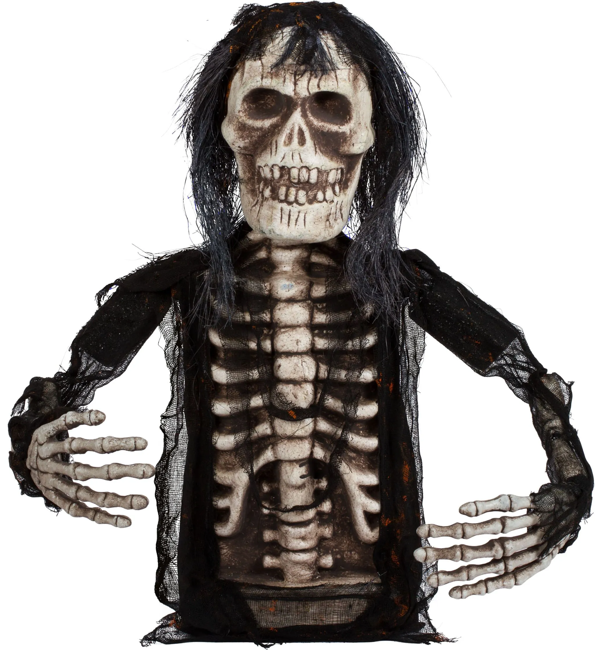 Decoración para Exterior Halloween Calavera 21 pulgadas | Party City Decoración para Exterior Halloween Calavera 21 pulgadas | Party City