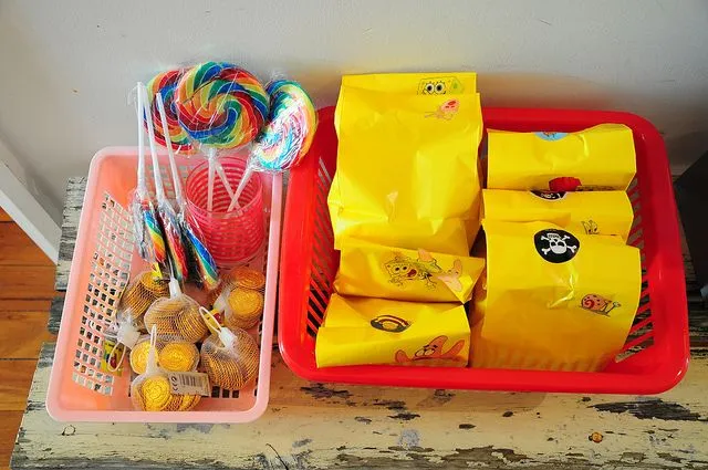 Decoración de fiesta de Bob Esponja - Imagui