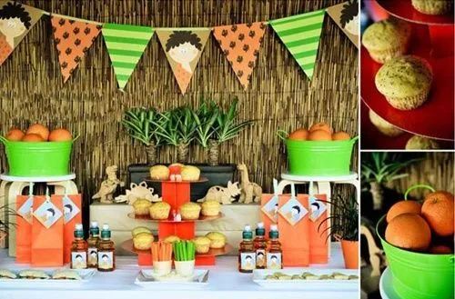 Decoración fiestas infantiles con dinosaurios - Imagui
