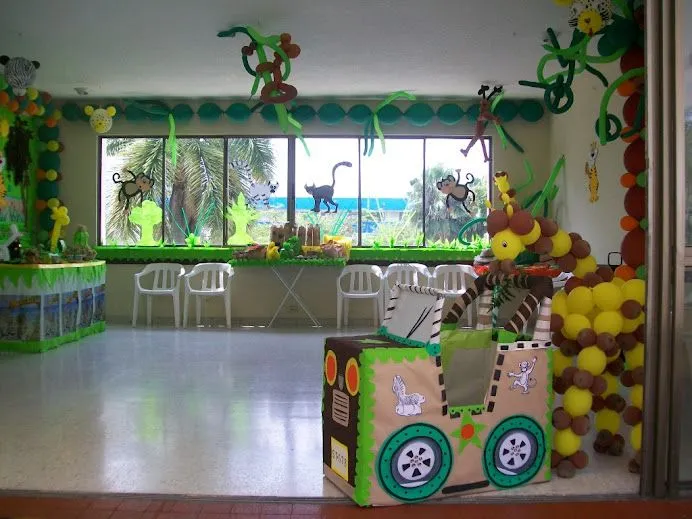 Decoración para fiesta estilo safari - Imagui