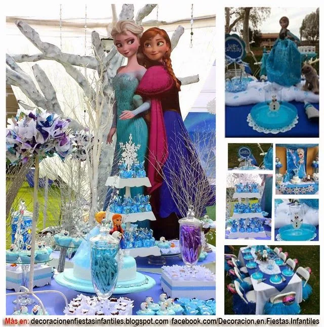 Decoraciónes de locales frozen - Imagui