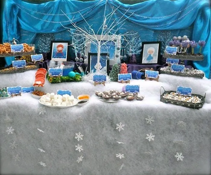 Decoración de Fiesta de Frozen : Fiestas Infantiles Decora