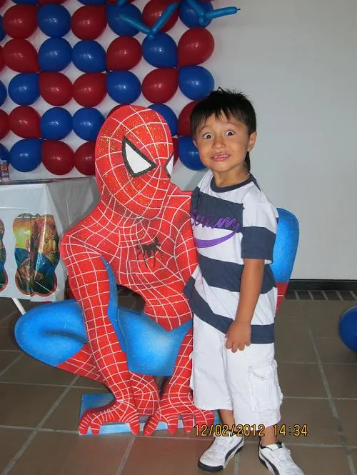 DECORACION FIESTA HOMBRE ARAÑA SPIDERMAN |Revoltosos Recreaciones ...