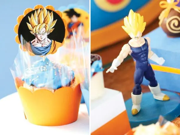 Decoración de Fiesta Infantil de Dragon Ball Z : Fiestas ...