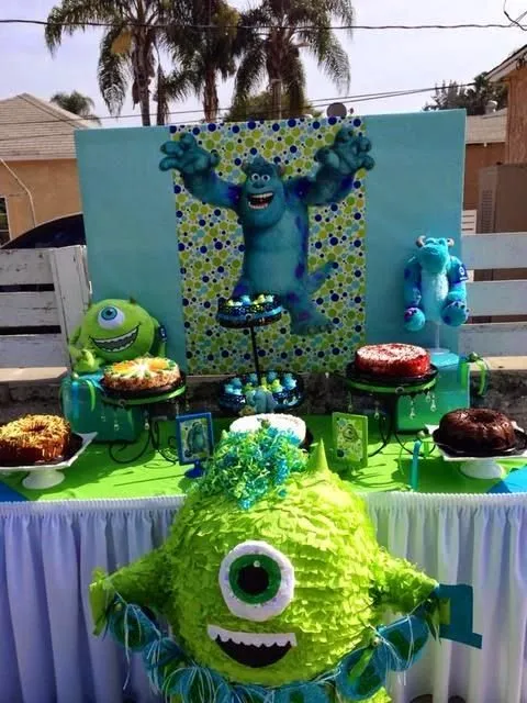 Decoración de Fiesta Infantil de Monster Inc. : Fiestas Infantiles ... Decoración de Fiesta Infantil de Monster Inc. : Fiestas Infantiles ...