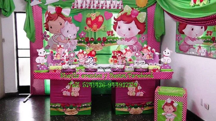 Decoración de fiesta Infantil,temática, Fresita, frutillita bebe ... Decoración de fiesta Infantil,temática, Fresita, frutillita bebe ...