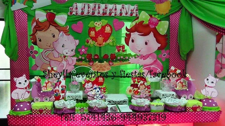 Decoración de fiesta Infantil,temática, Fresita, frutillita bebe ... Decoración de fiesta Infantil,temática, Fresita, frutillita bebe ...