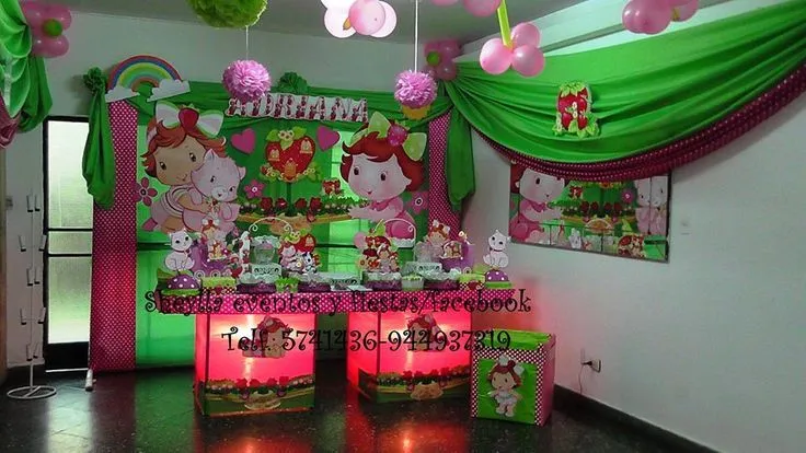 Decoración de fiesta Infantil,temática, Fresita, frutillita bebe ... Decoración de fiesta Infantil,temática, Fresita, frutillita bebe ...