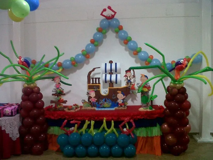 Decoración de fiesta jack el pirata - Imagui