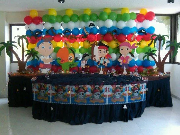 Decoración de fiesta jack el pirata - Imagui