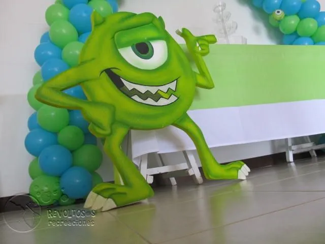 DECORACION DE CUMPLEAÑOS DE Monster INC - Imagui