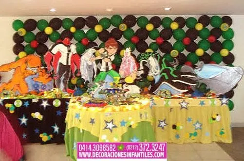 Fiesta de Ben 10 | Decoracionesinfantiles's Weblog