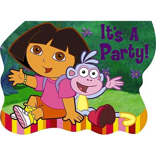Decoración de fiesta para niñas con Dora la exploradora | Fiesta101 Decoración de fiesta para niñas con Dora la exploradora | Fiesta101