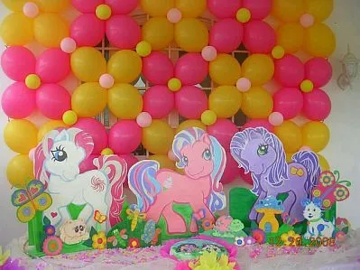 Decoración de fiestas infantiles my little pony - Imagui