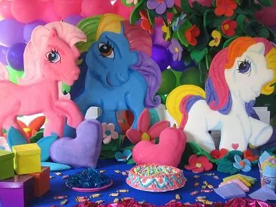 Decoración de fiestas infantiles mi pequeño pony - Imagui