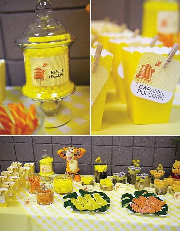 Decoración de Fiesta Winnie The Pooh : Fiestas Infantiles Decora Decoración de Fiesta Winnie The Pooh : Fiestas Infantiles Decora
