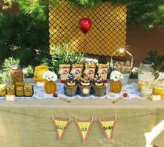 Decoración de Fiesta Winnie The Pooh : Fiestas Infantiles Decora Decoración de Fiesta Winnie The Pooh : Fiestas Infantiles Decora