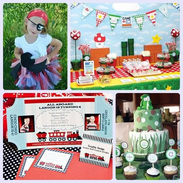 Fiestas infantiles originales. Decoración de cumpleaños para niños Fiestas infantiles originales. Decoración de cumpleaños para niños