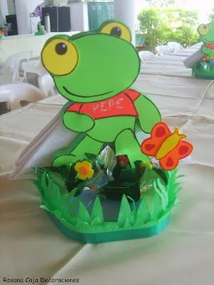 Decoración de fiestas: Caja Forense: Sapo Pepe Decoración de fiestas: Caja Forense: Sapo Pepe
