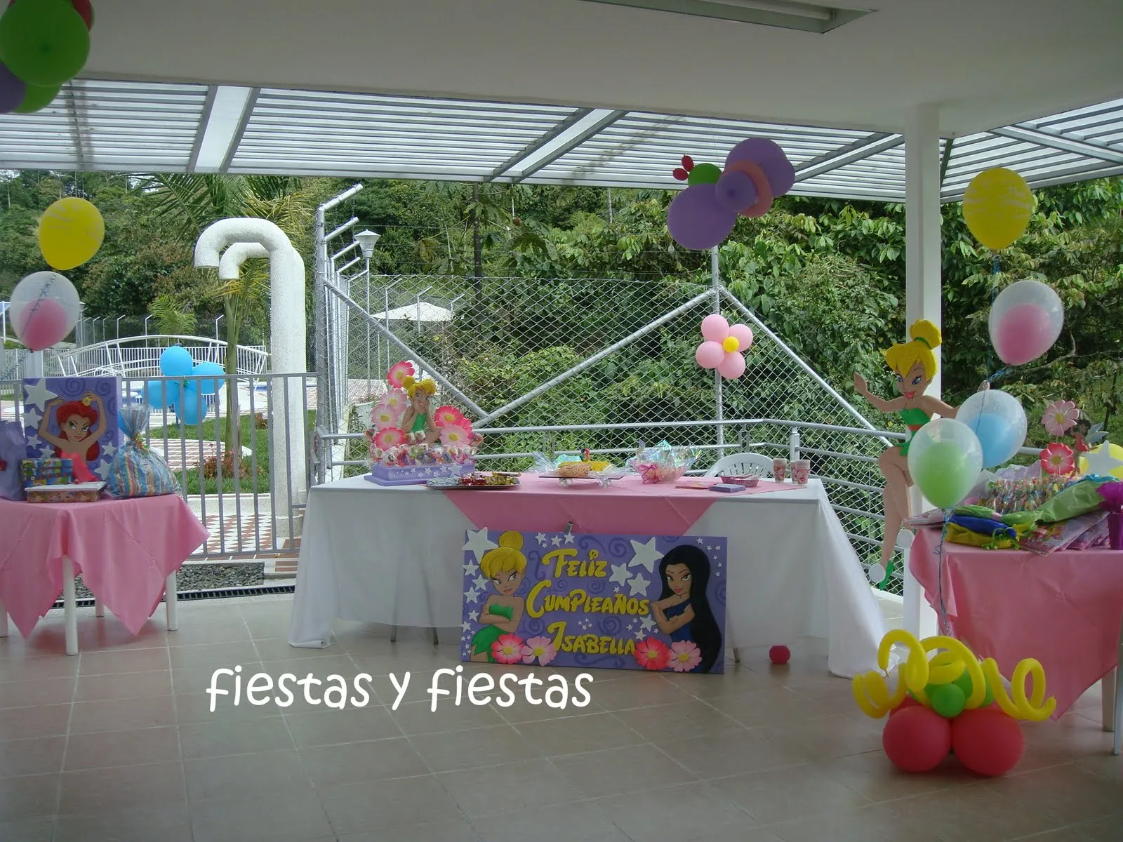 Decoración para Fiestas en Icopor ó Poliespan: Campanilla