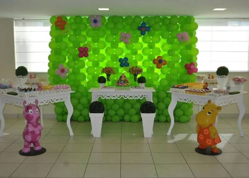 Decoración de Fiestas Infantiles de Backyardigans | Arcos con ...