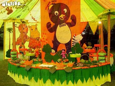 Decoración de fiestas infantiles de Backyardigans : Bebes y embarazo Decoración de fiestas infantiles de Backyardigans : Bebes y embarazo