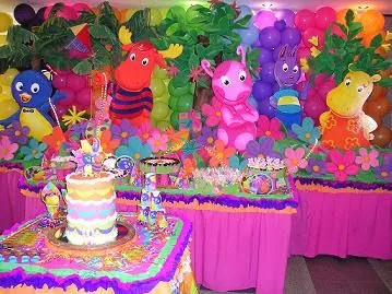 Decoración de fiestas infantiles de los backyardigans - Imagui Decoración de fiestas infantiles de los backyardigans - Imagui