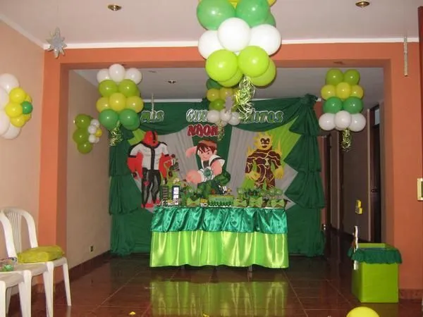 Imágenes de fiestas Ben 10 - Imagui
