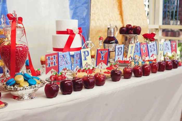 Decoración de Fiestas Infantiles de Blanca Nieves y Los 7 Enanitos ...